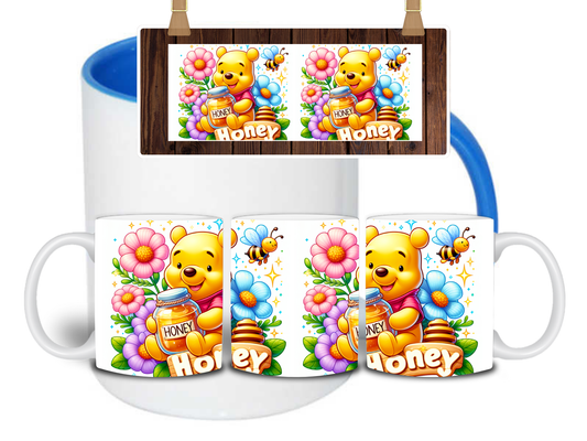 Pooh Honey Bee Mug