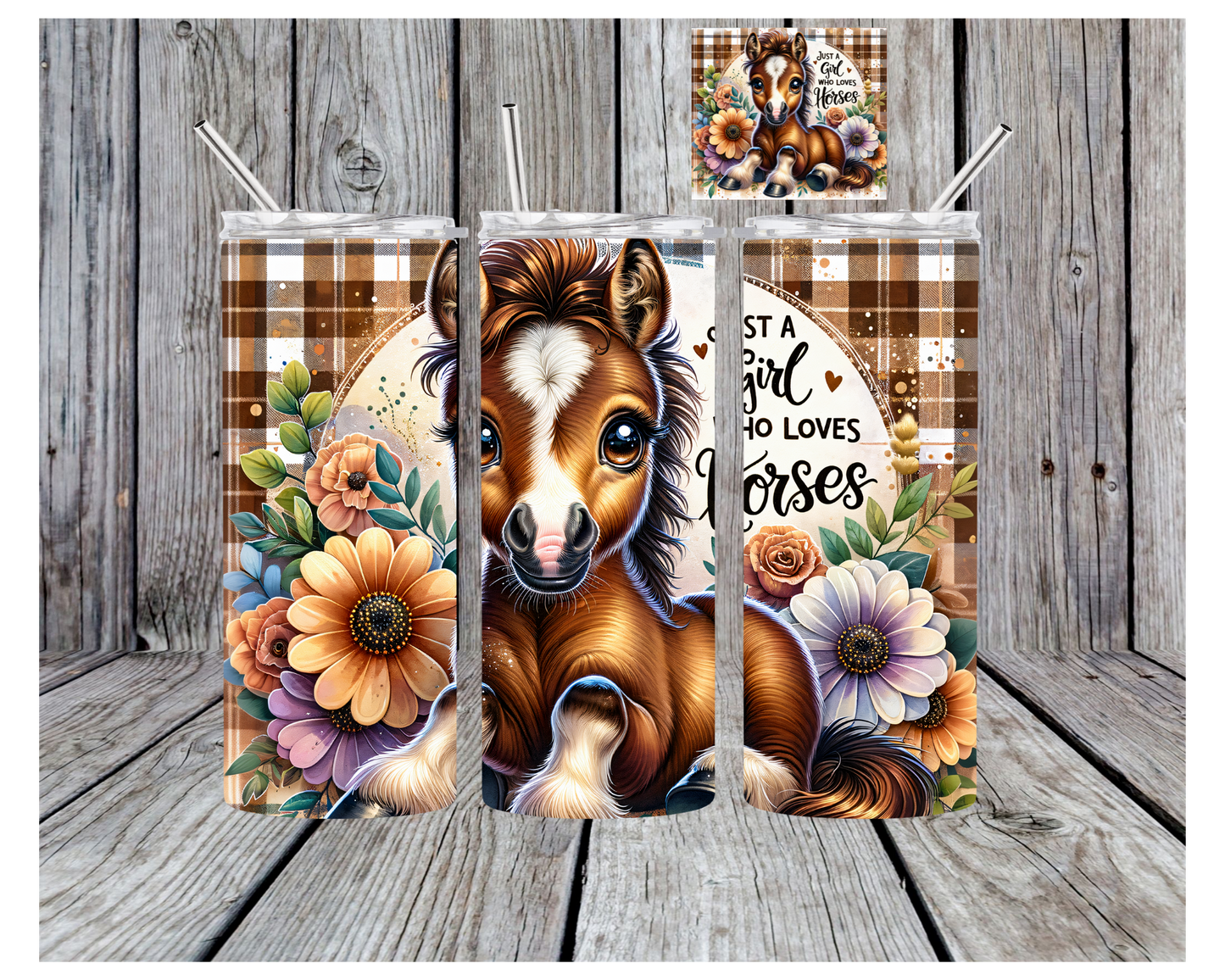 Horses Tumbler