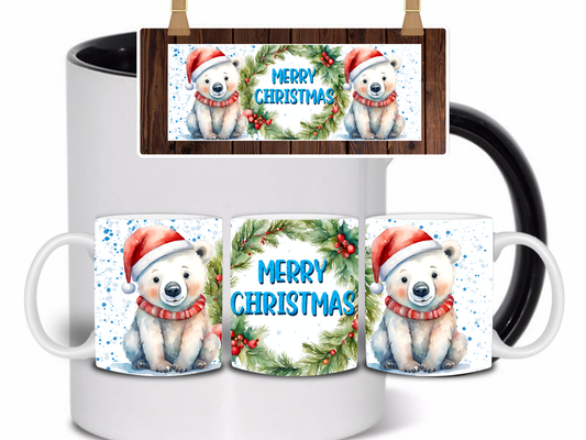 11oz Xmas Polar Bear Mug