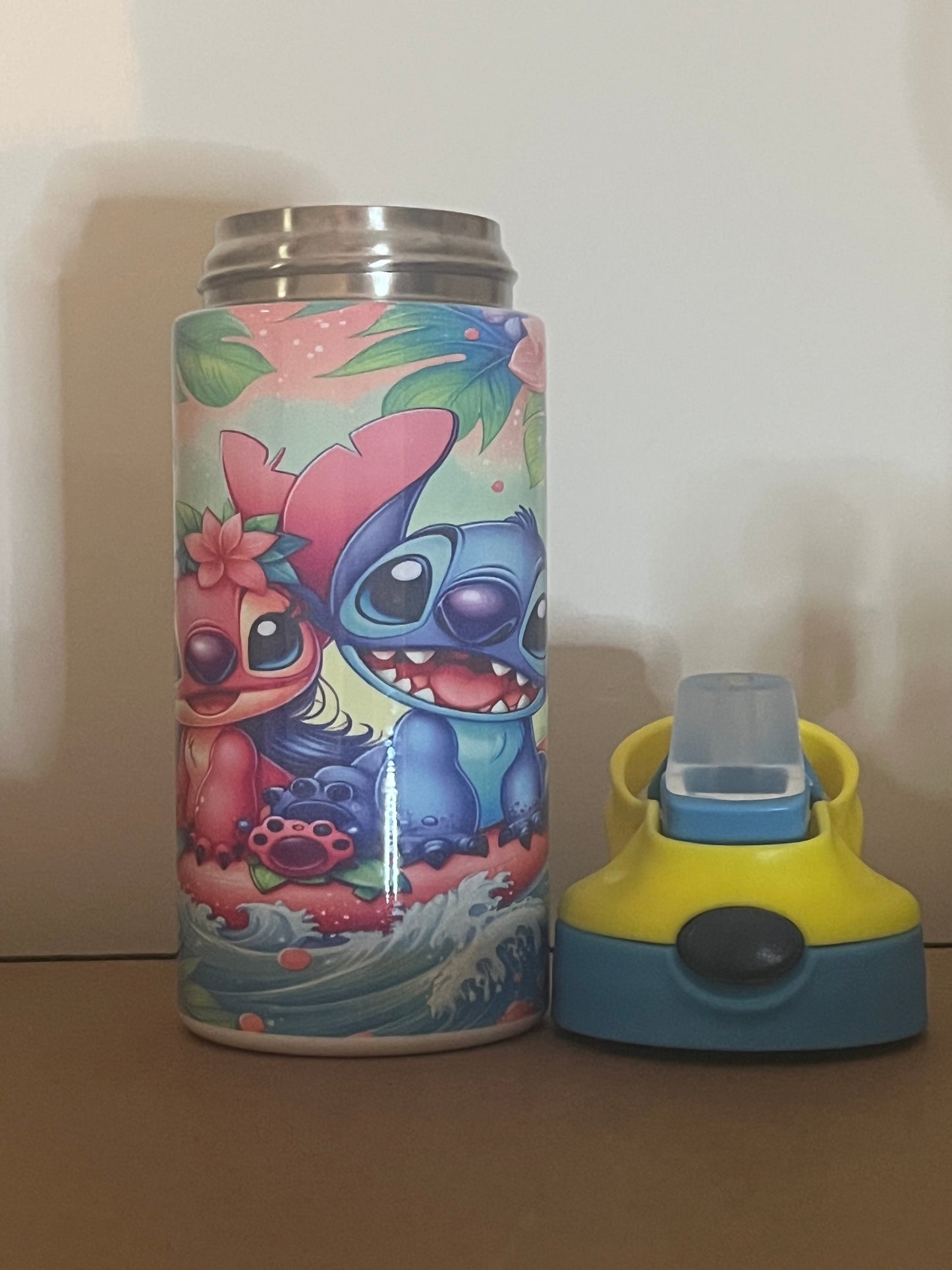 12oz Stitch & Angel Bottle