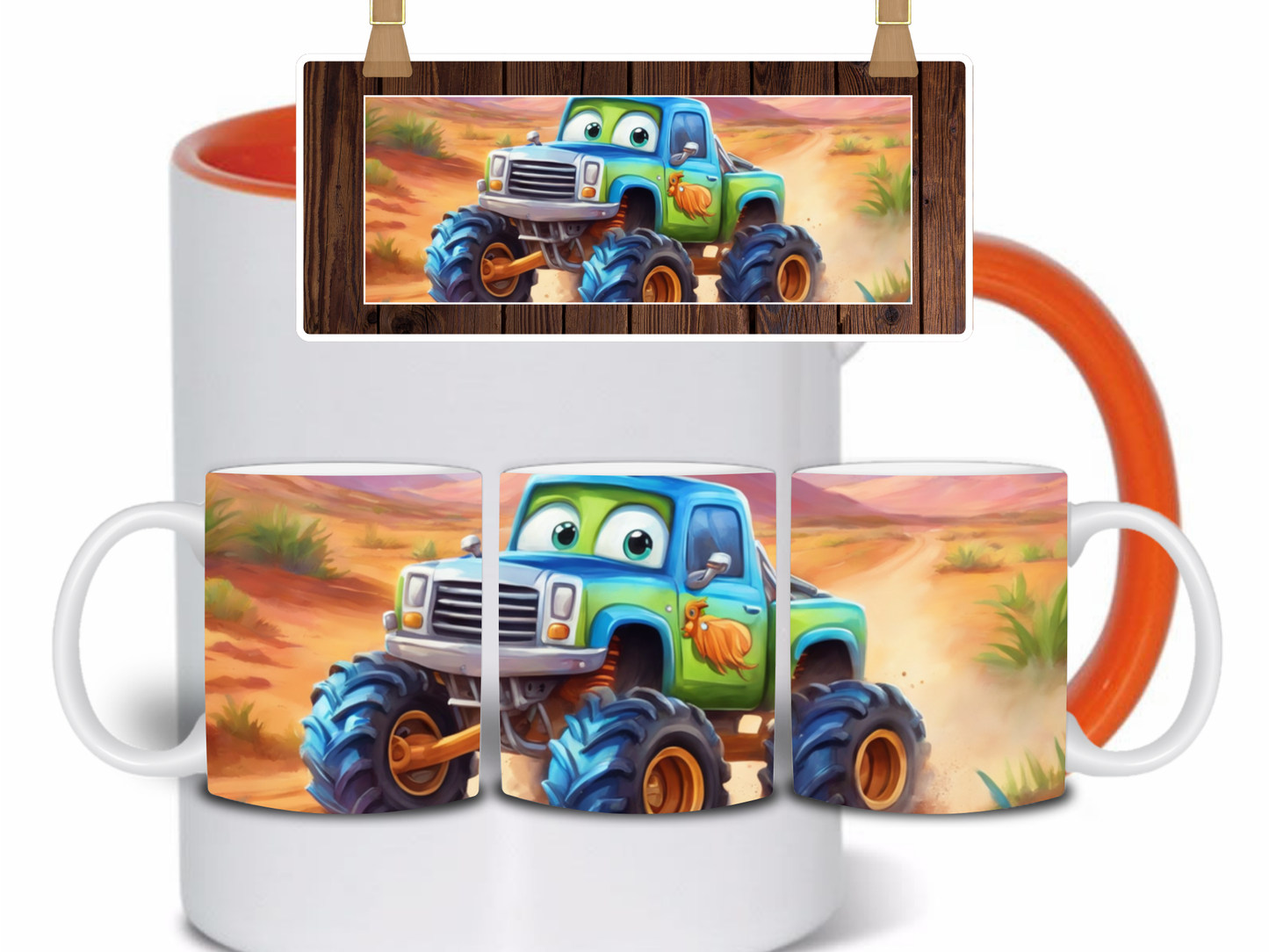 Monster Truck Mug