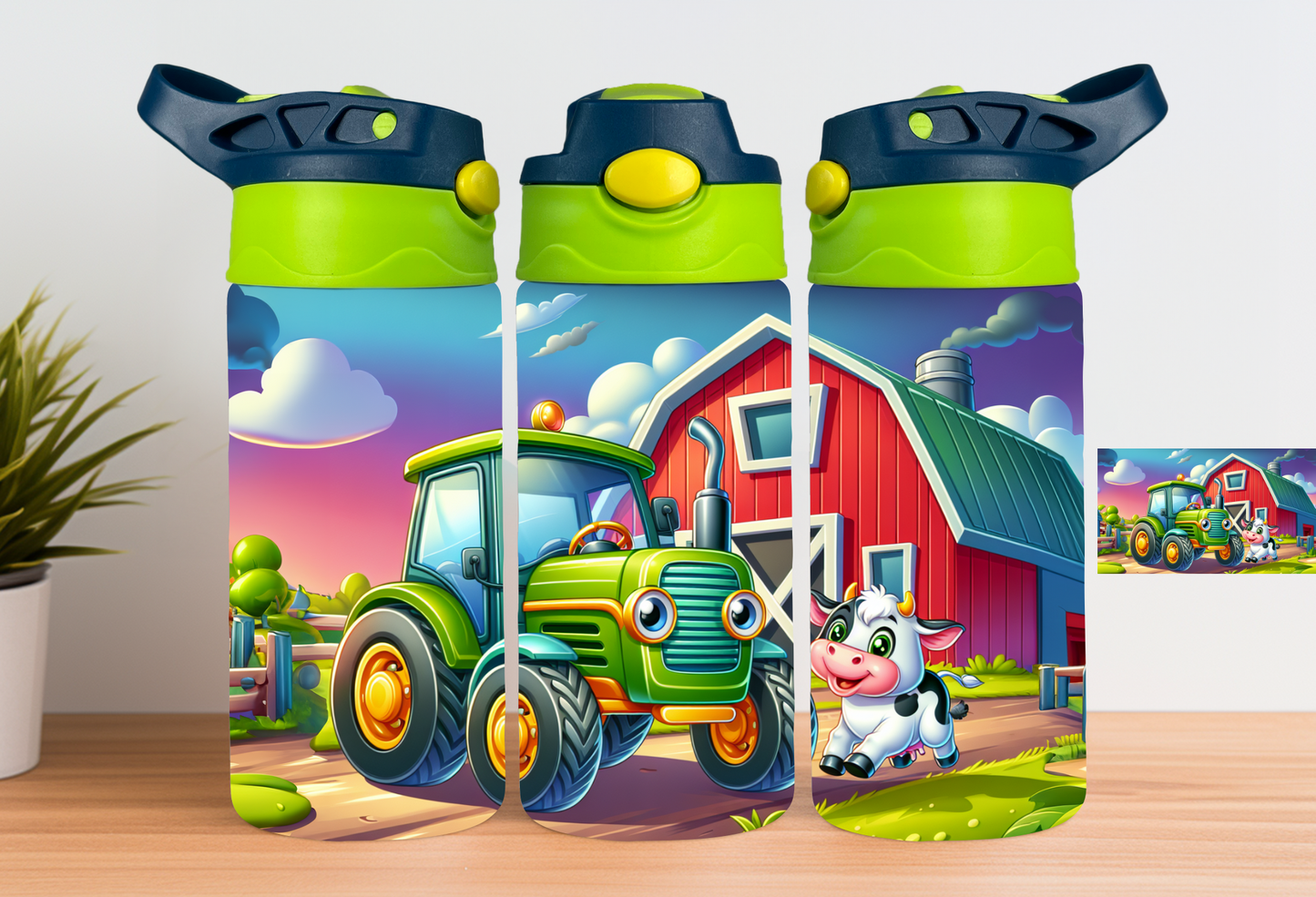 12oz Tractor Bottle