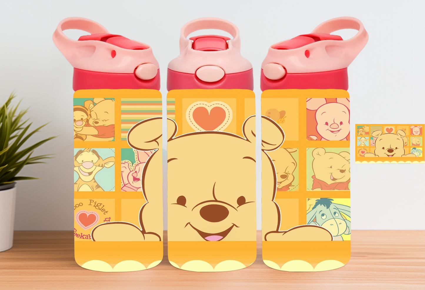 12oz Winnie The Pooh Bottle