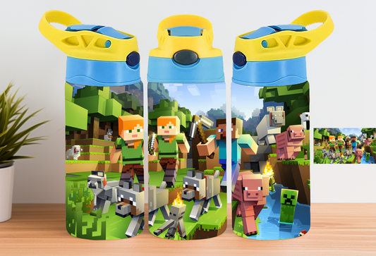 12oz Minecraft Bottle