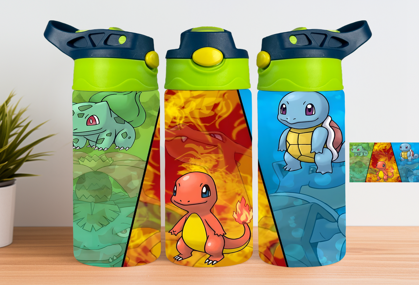 12oz Pokemon Character’s Bottle