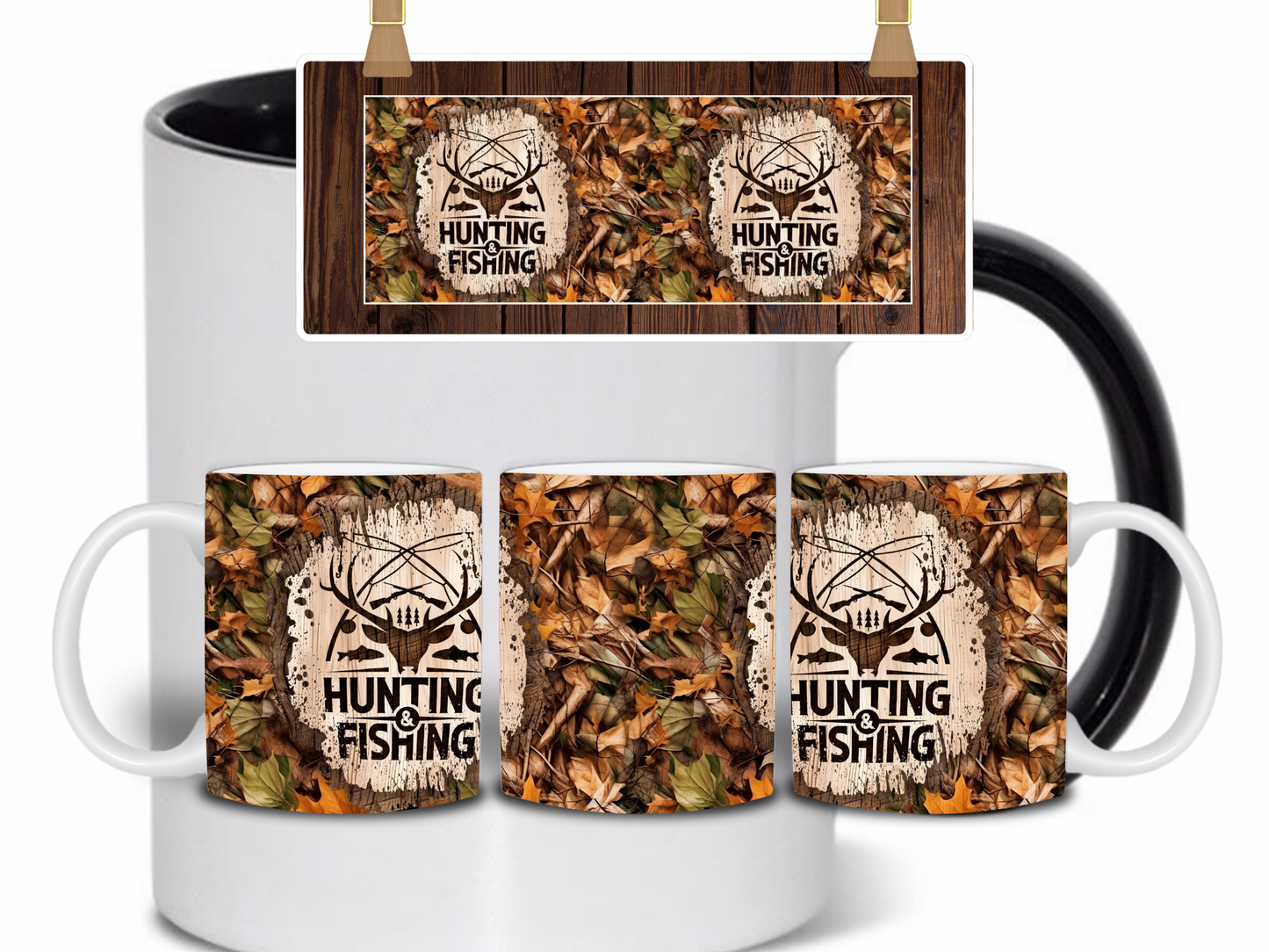 Hunting + Fishing Mug