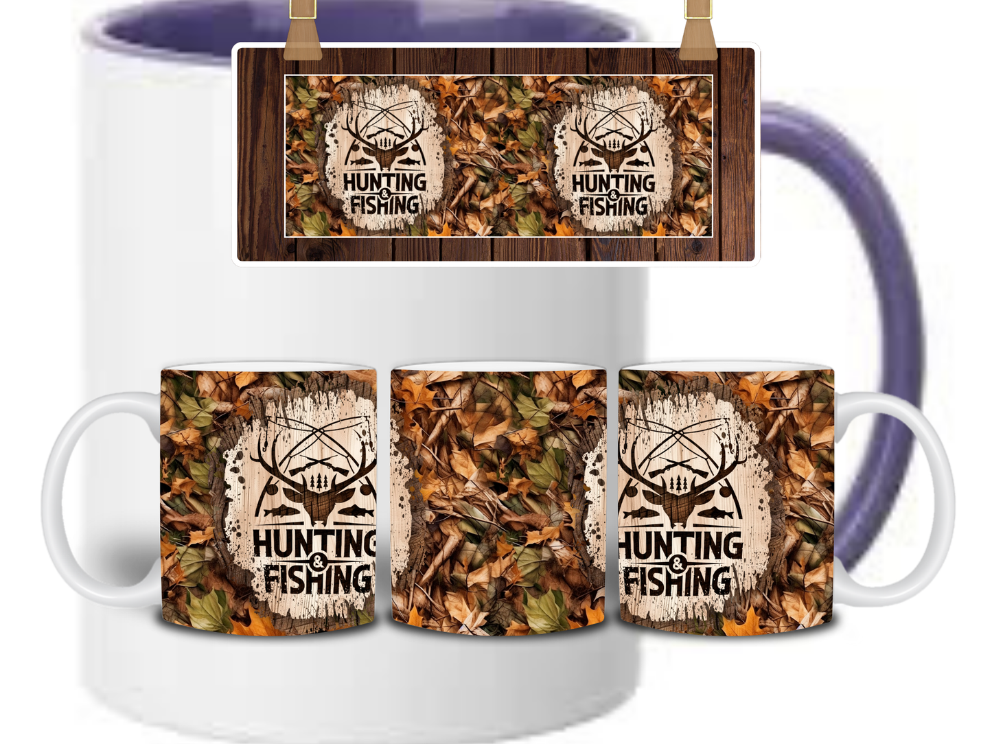 Hunting + Fishing Mug