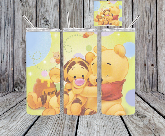 Baby Pooh + Tigger Tumbler